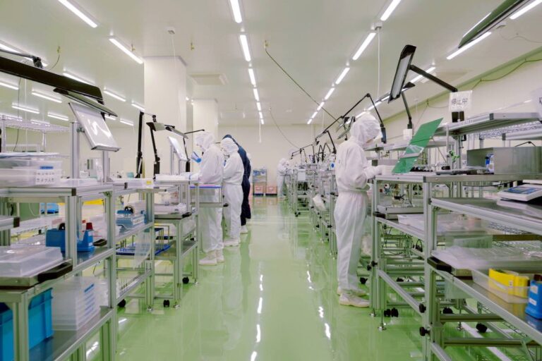 Yasui medical manufacturer, ISO 14664-1 class 8/100,000 clean room