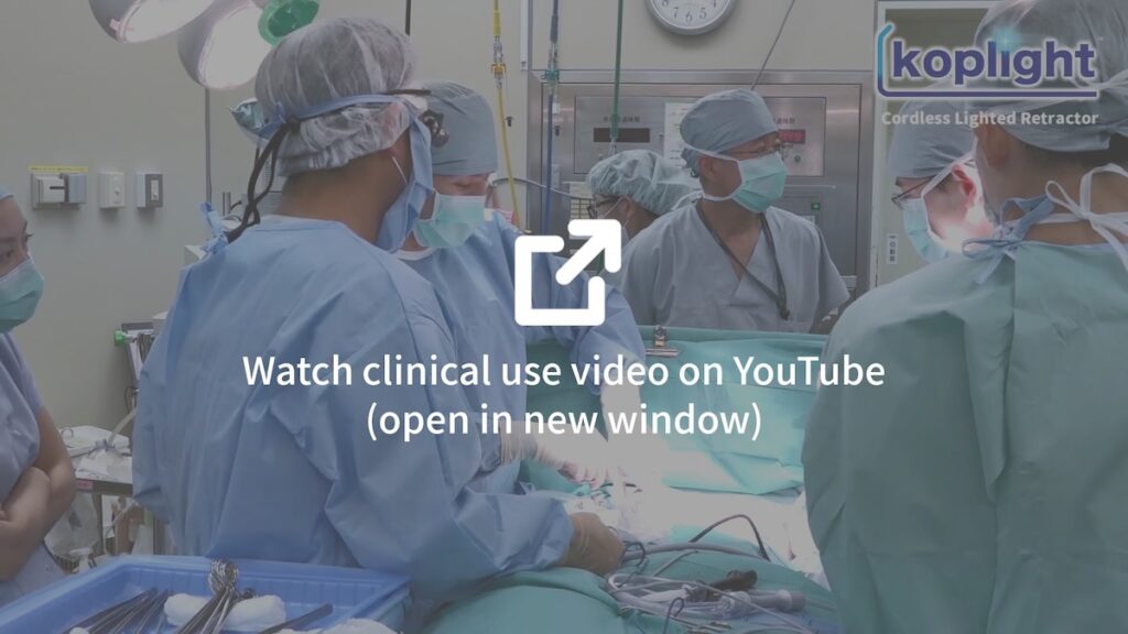 Yasui koplight clinical use video