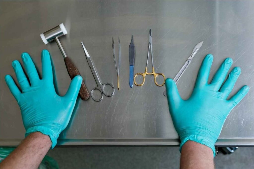 instruments for plastic surgery – Yasui koplight